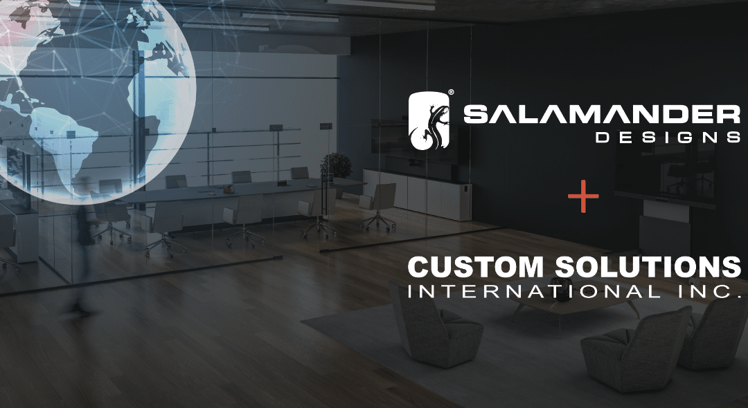 Salamander Designs Taps Custom Solutions International for Representation in Worldwide Commercial and Residential Markets
